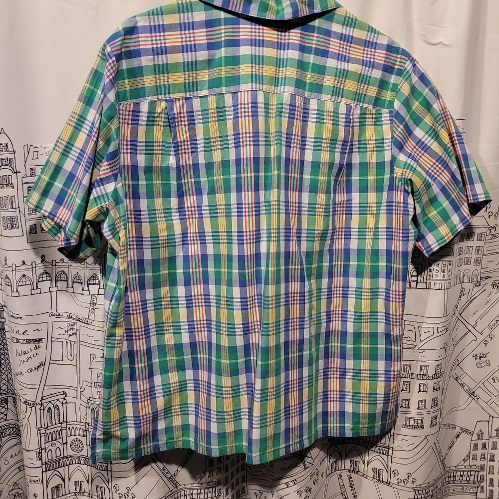 Vintage Plaid Pendleton Knockabouts 2 Piece Shirt and Short Set Size 16 - Picture 4 of 14